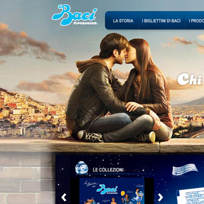 Baci Perugina new web site is online